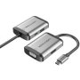 Vention Conversor USB-C a HDMI/VGA/USB 3.0/PD Gris TFAHB